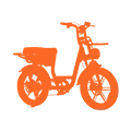 Elektrische fietsen met dikke banden