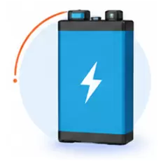15,6 Ah <br>batterij