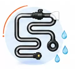 Waterdichte bedrading
