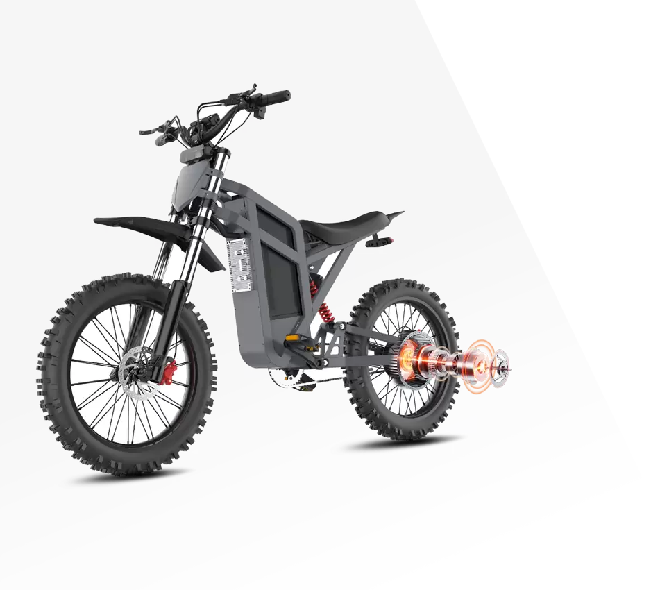 Motor met volledig vermogen van 1500 W