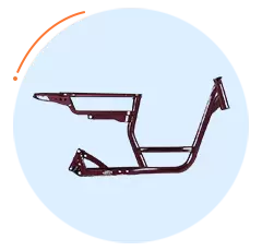 Stalen <br>frame