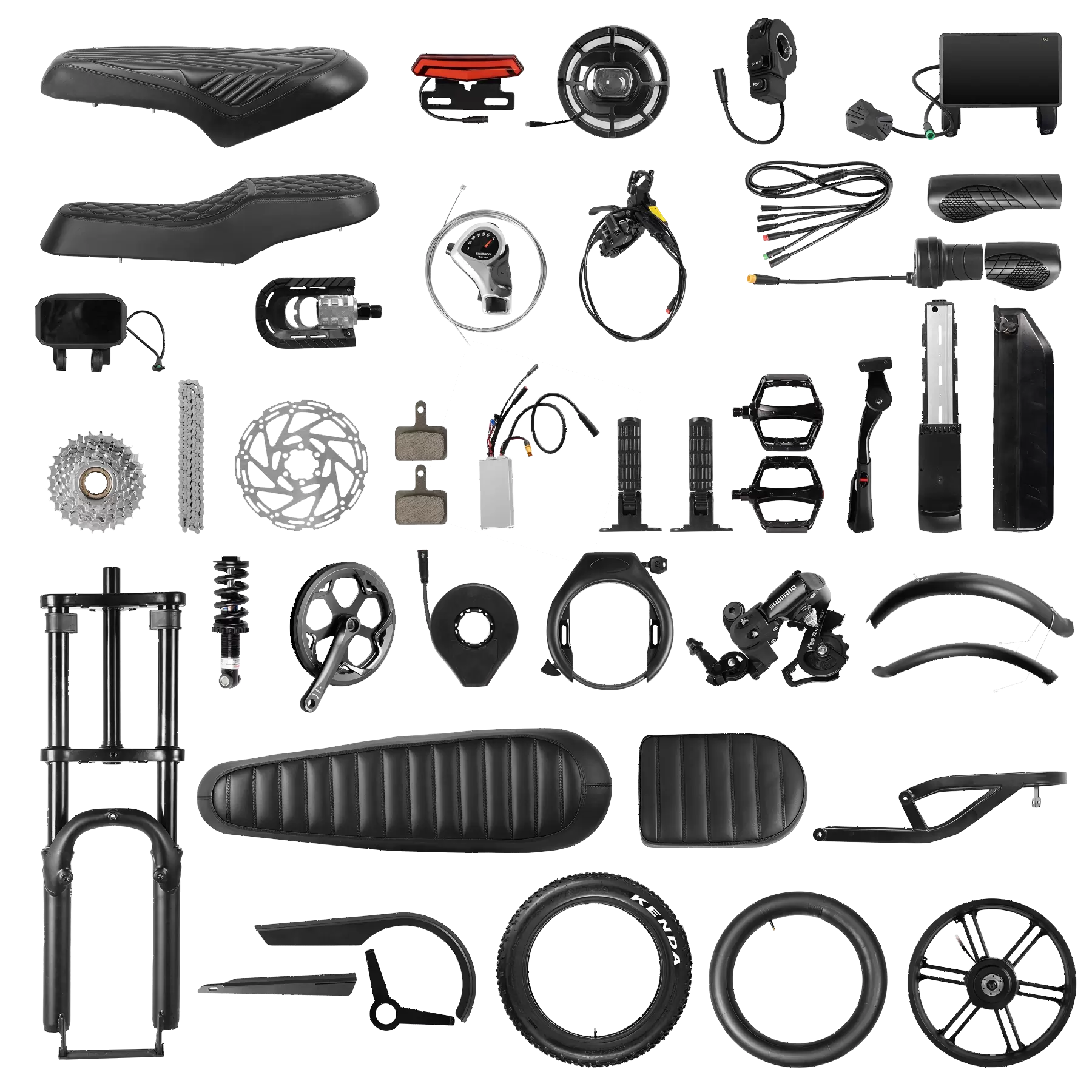 Accessoires voor elektrische fietsen