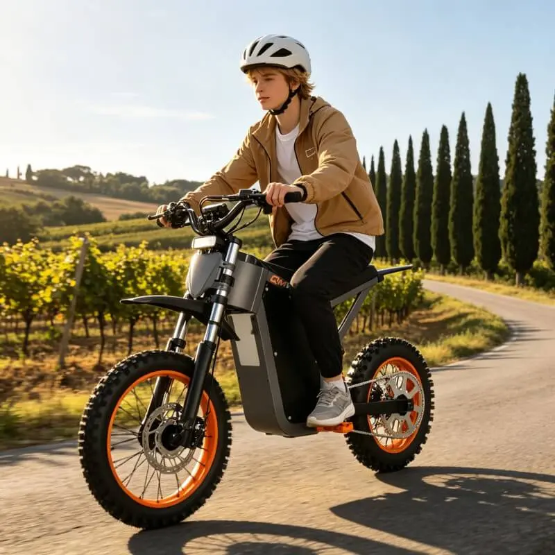 Aangepaste elektrische motorfiets gebouwd rond de behoeften van de rijder en markttrends