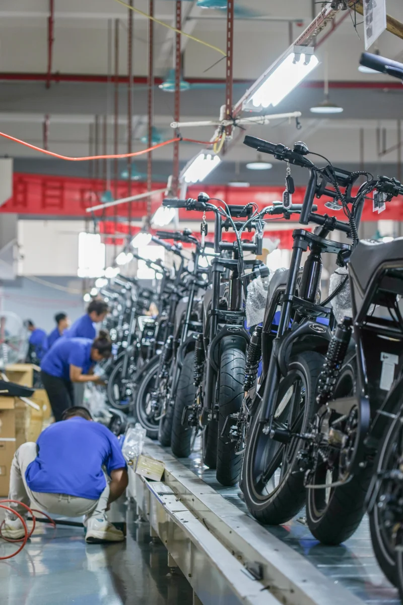 Aangepaste productie van elektrische fietsen Aangepaste productie van elektrische fietsen